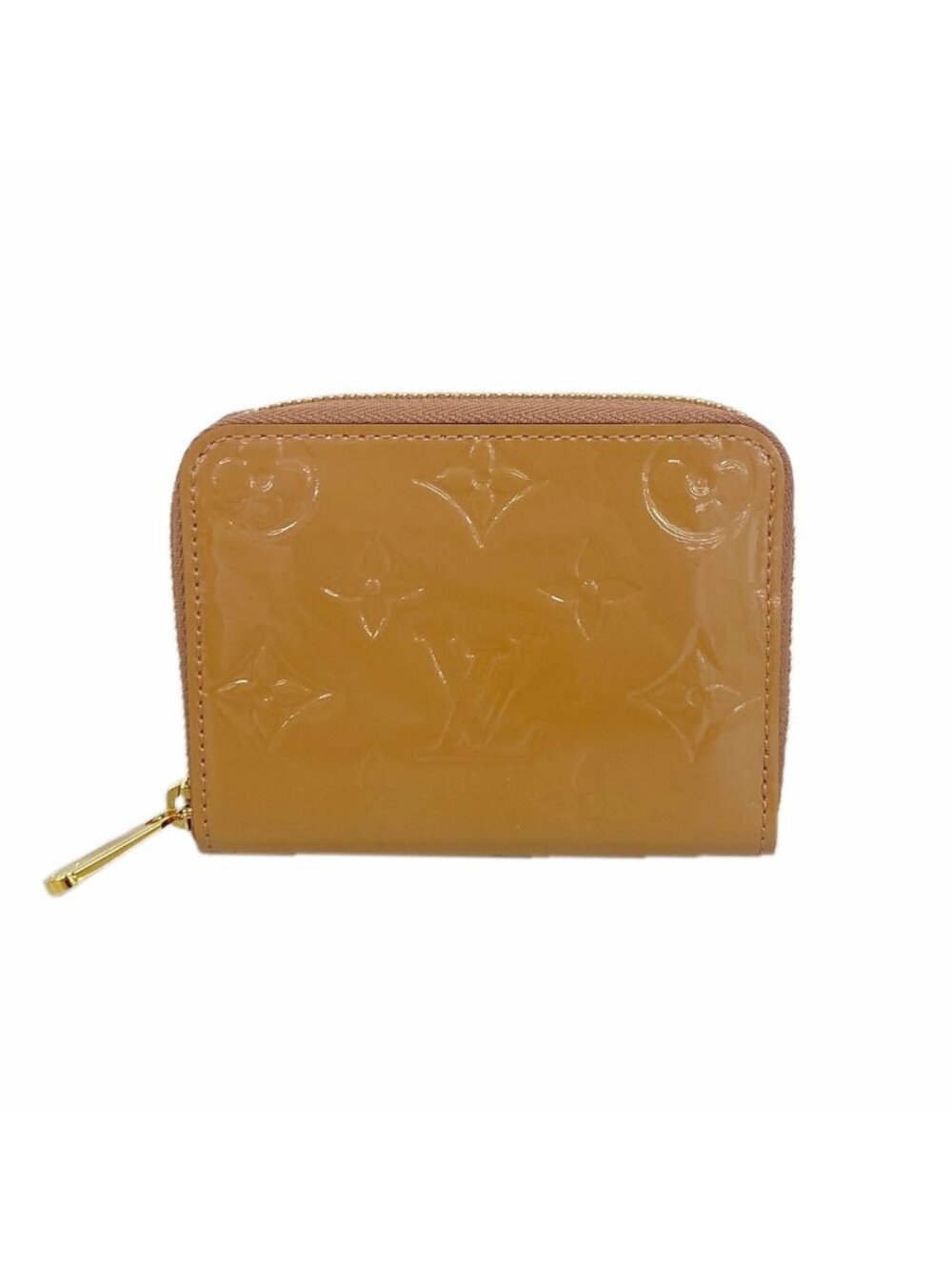 Louis Vuitton Coin Purse Vernis Zippy Rose Vereur